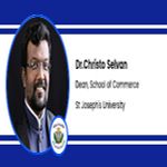 Interview Dr Christo Selvan Dean School of Commerce at St Josephs University Bangalore